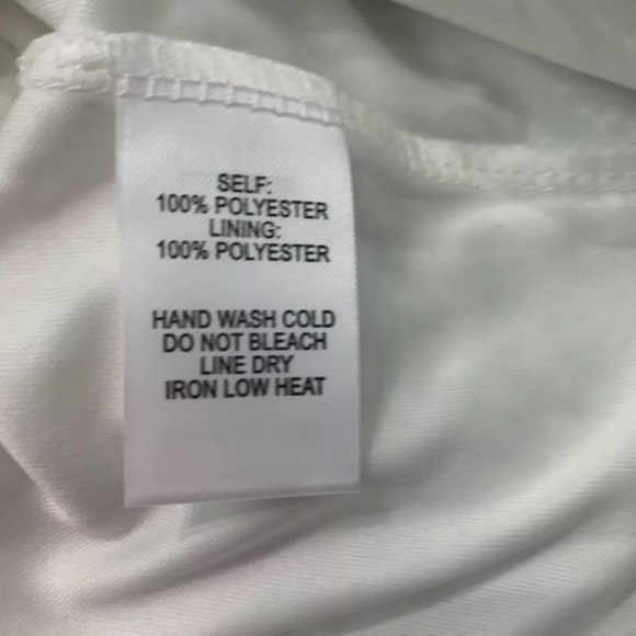 Lulus White Lace Mini Dress Sleeveless Size M NWT - Picture 4 of 4